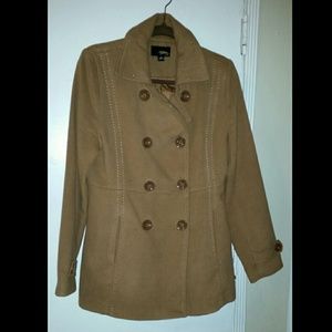 Tan color coat