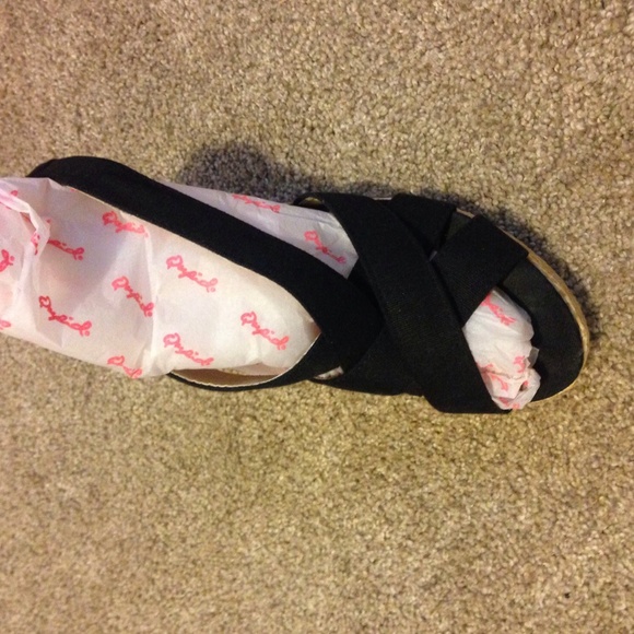 Wedge canvas black - Picture 2 of 3