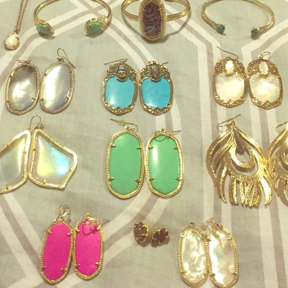 My Kendra Scott collection 😍