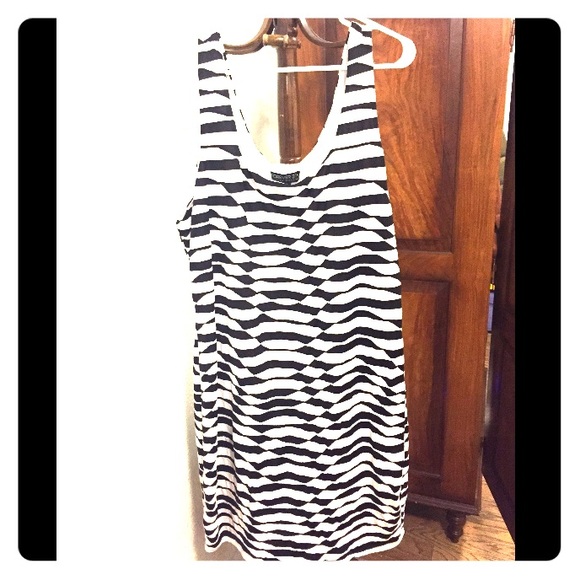 Abstract bodycon dress