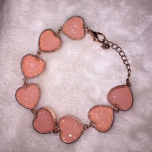 Charming Charlie Heart Bracelet