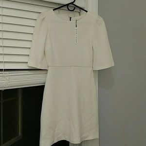 Alice+Oliva Winter White Dress