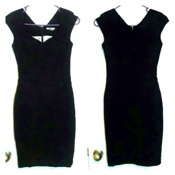Black sweetheart dress