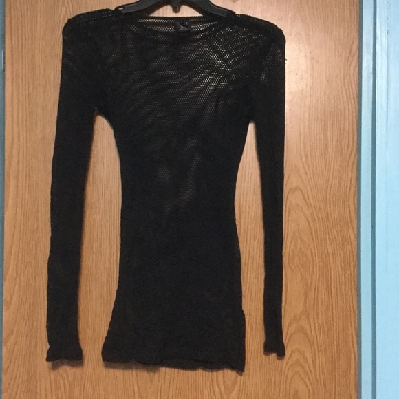 fishnet shirt