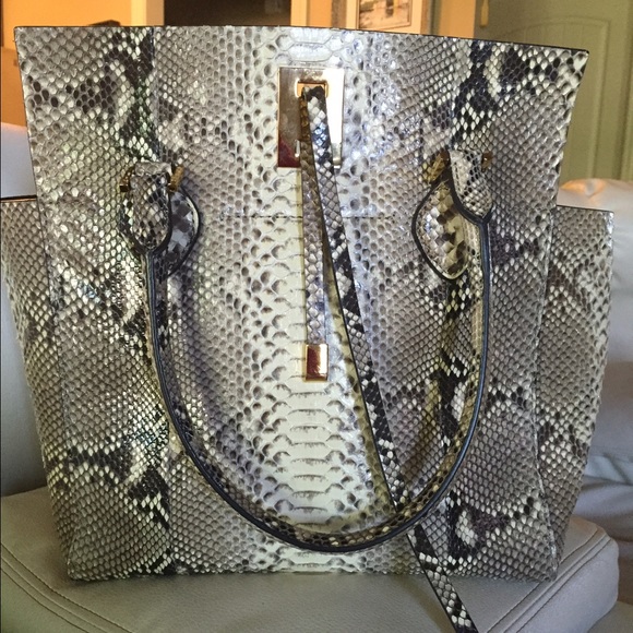 Michael Kors large Miranda. REAL python snakeskin. - Picture 4 of 4