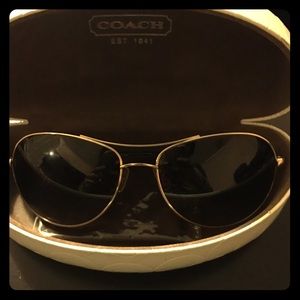 NWT Coach Aviator sunglasses
