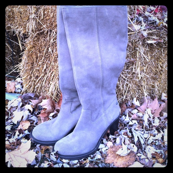 Calvin Klein leather boots