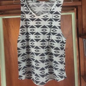 Mint green/ light blue Victoria secret muscle tee