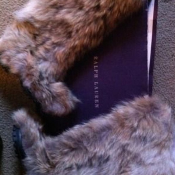 ISO Ralph Lauren DASHA Coyote fur boots size 7/7.5