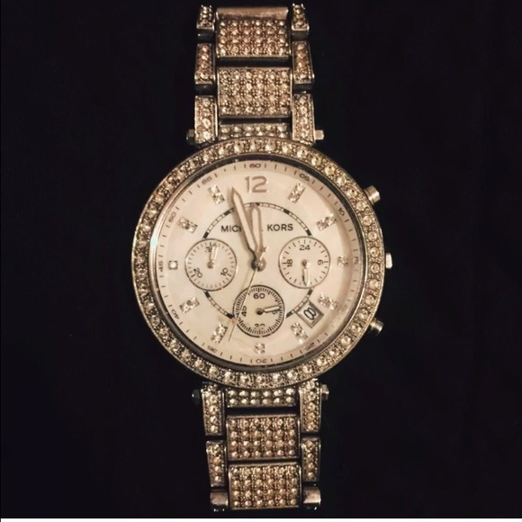 Michael kors glitz watch