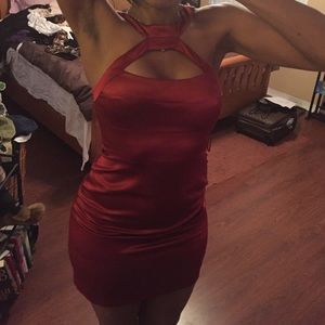 BCBGmaxazria wine mini dress