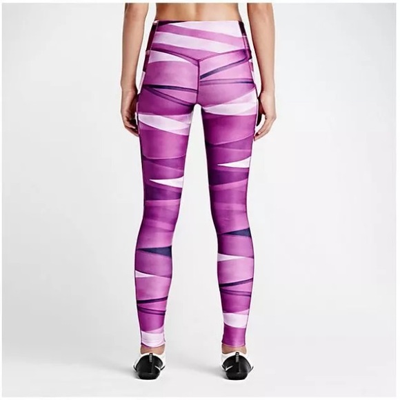 ❌SOLD❌ NIKE LEGEND RIBBON WRAP LEGGINGS - Picture 2 of 4