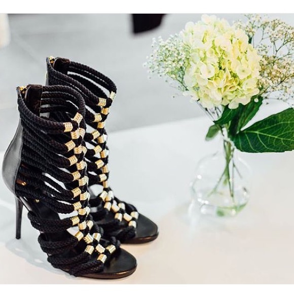 Balmain X HM sandalettes