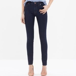 Madewell high riser skinny