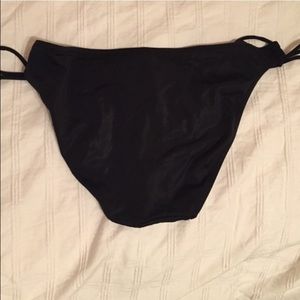 Black Victoria's Secret bathing suit bottoms