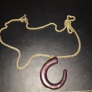 Lucky Brand Horseshoe Necklace