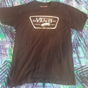 Black Vans T-shirt