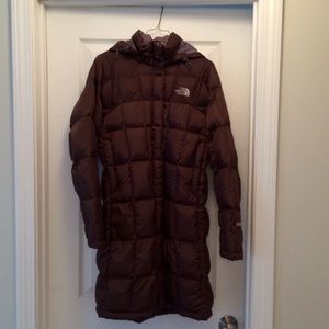 North Face down coat