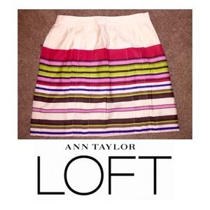 LOFT Multicolor Skirt