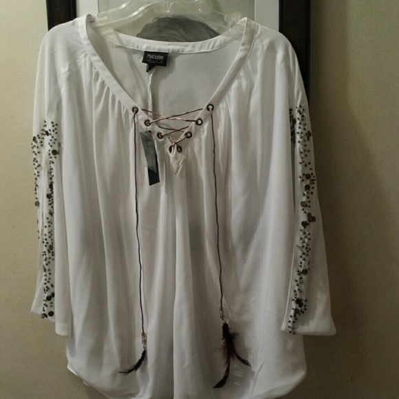 (SOLD) Womans poncho shirt