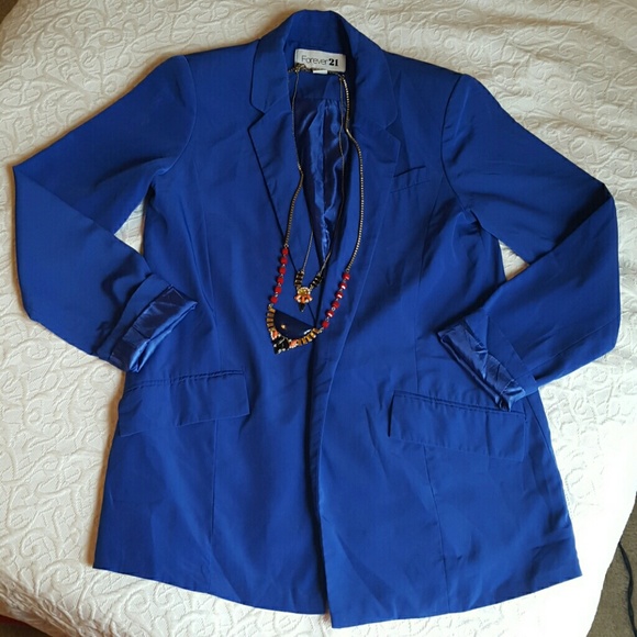 !! SOLD !!FO 21 blue blazer