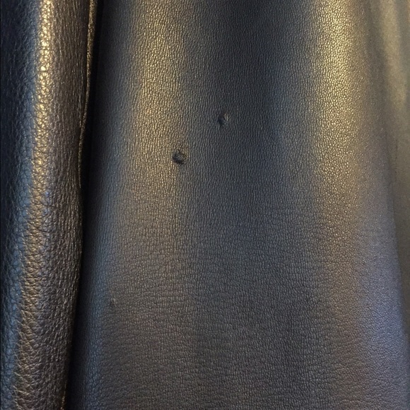 🎉sale🎉COACH double breasted trench coat leather. - Picture 4 of 4