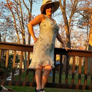 Floral "tea party" dress