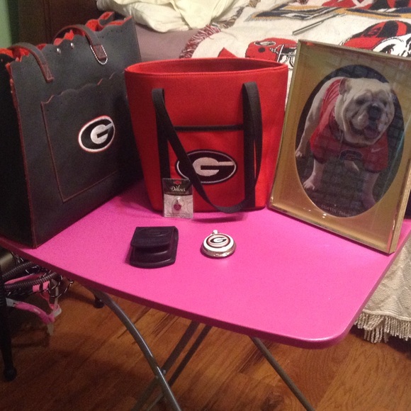 UGA pocketbooks and memorabilia