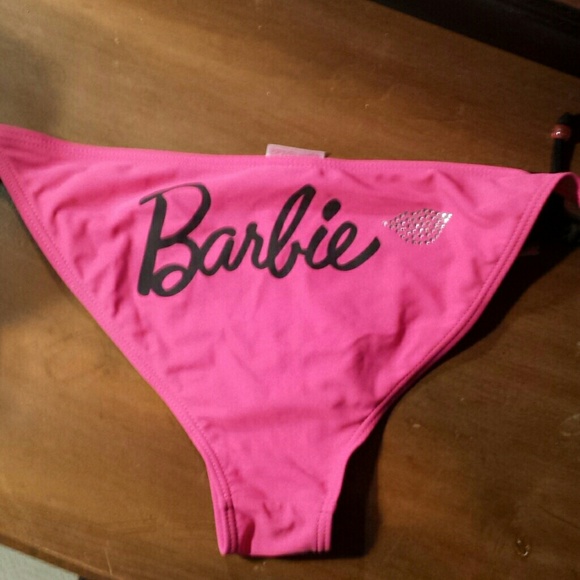 Pink barbie bikini bottoms