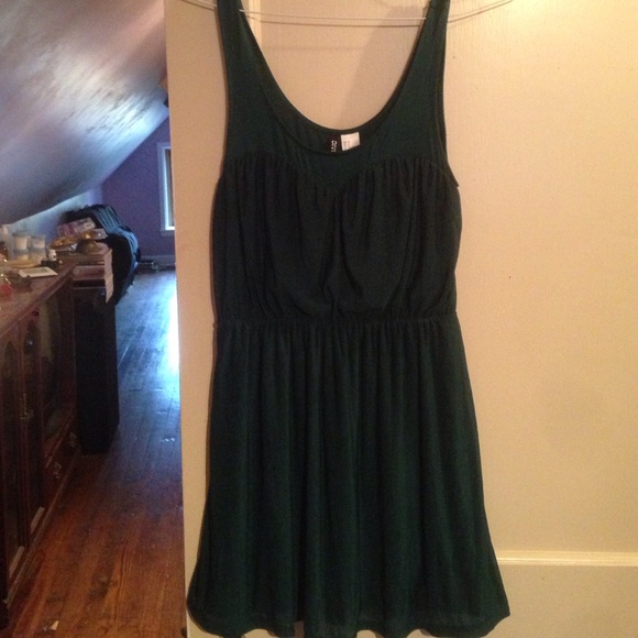 Evergreen pixie dress