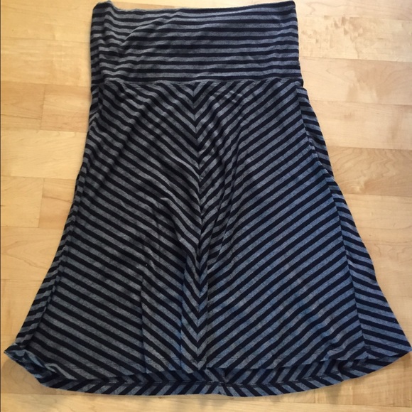 Old Navy maternity skirt Black/Grey size M - Picture 1 of 1