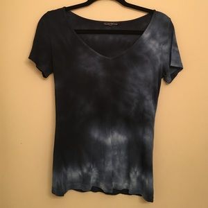 Brandy Melville Blue Tye Dye Tee