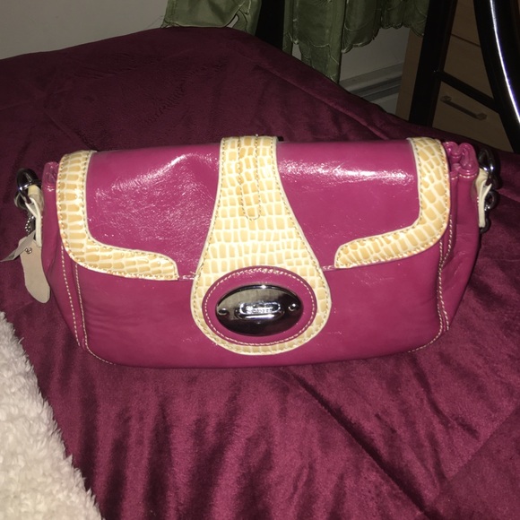 Pink bag.
