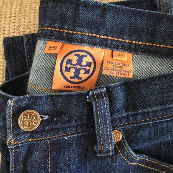 Tory Burch jeans. "Tory Classic" Size 28.