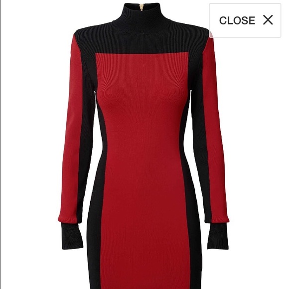 Balmain x HM collection limited edition dress