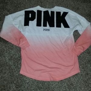 Victorias secret PINK ombre crew
