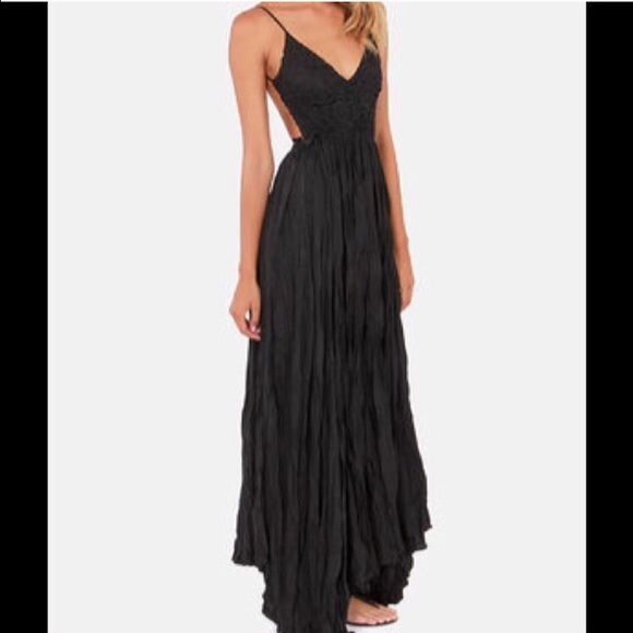 Maxi crochet dress