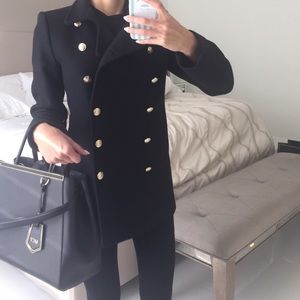 Zara women short coat. Made in Spain.