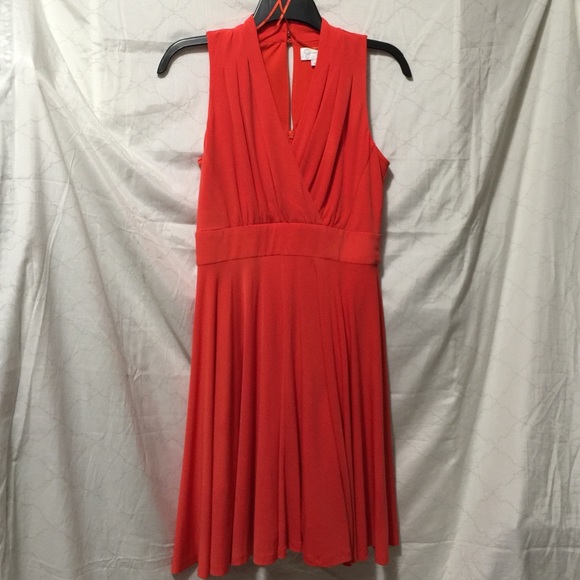 Jessica simpson orange dress