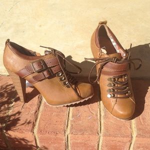 Limelight Tan Booties