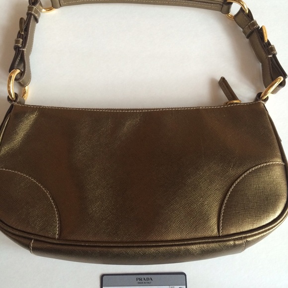 Prada bronze baguette - Picture 2 of 4