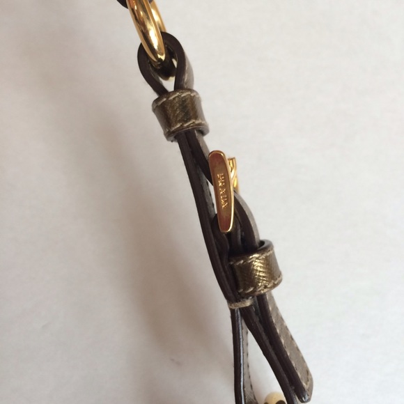 Prada bronze baguette - Picture 4 of 4