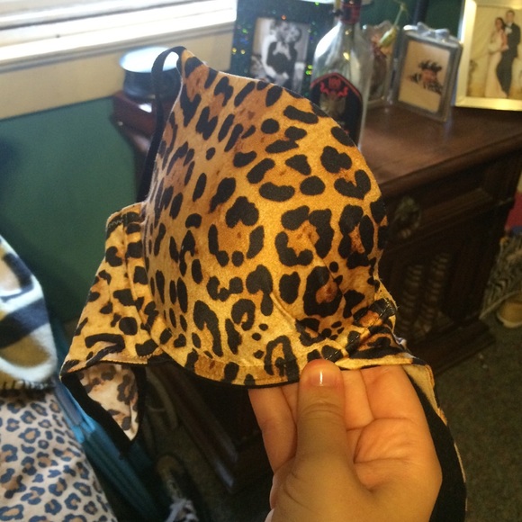 Push up Cheetah Bra 34B/C