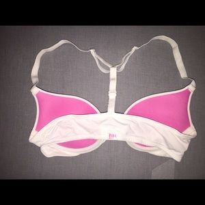 Victoria secret racer back bra white