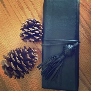 Banana Republic Leather Clutch