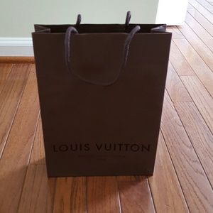 Small Louis Vuitton gift bag