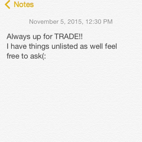 TRADE?!? - Picture 1 of 1