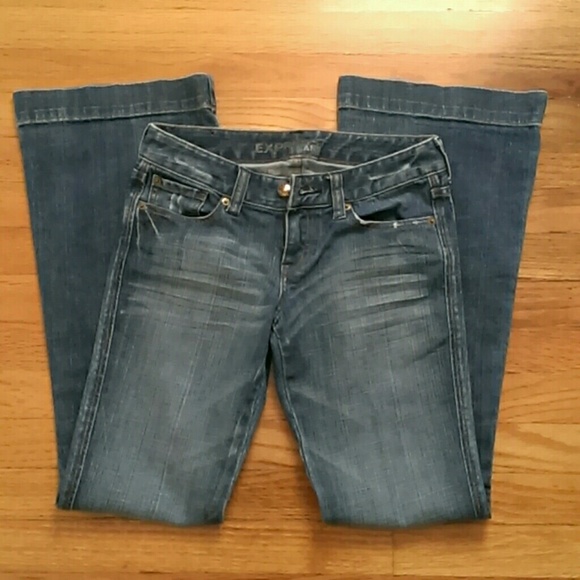 Express Stella flared jeans