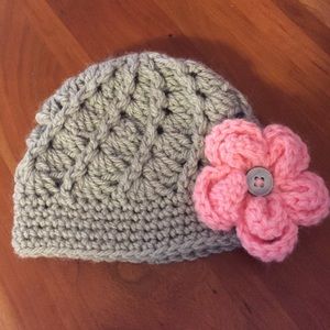 Infant hat 0-6 months baby girl