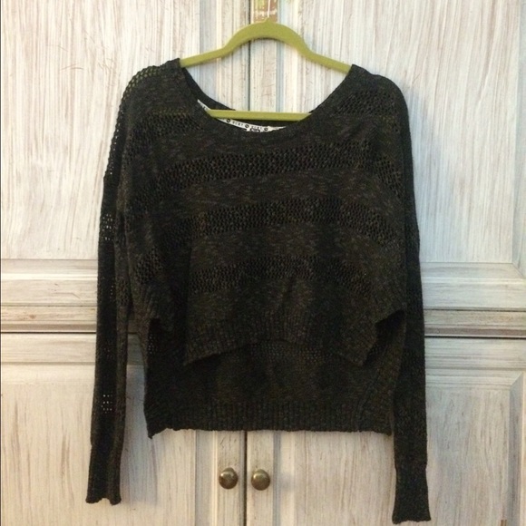 Croppy sweater! So cute/ can be casual or fancy!